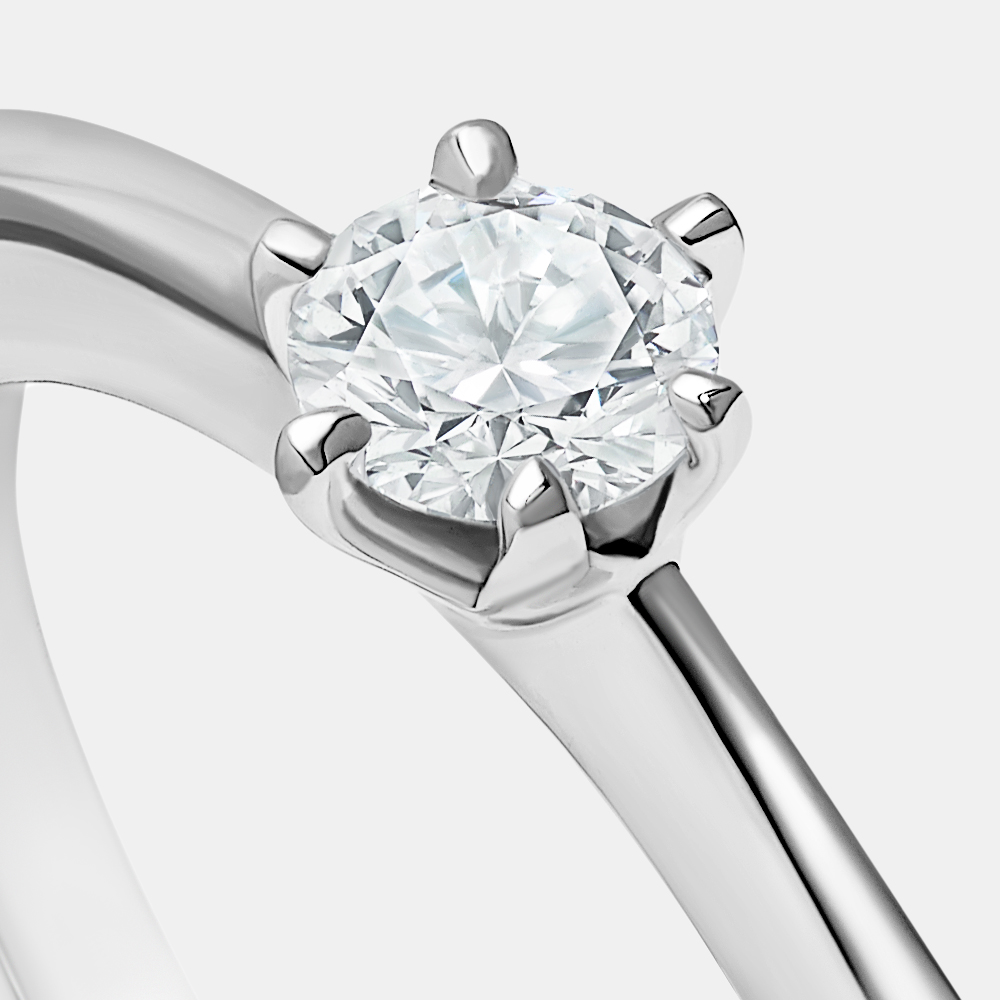14k White Gold 1.85 Carat Round Fancy Natural Diamond Anniversary Ring @  $13800| Gabriel & Co.