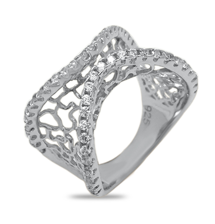 Purchase silver fancy ring online