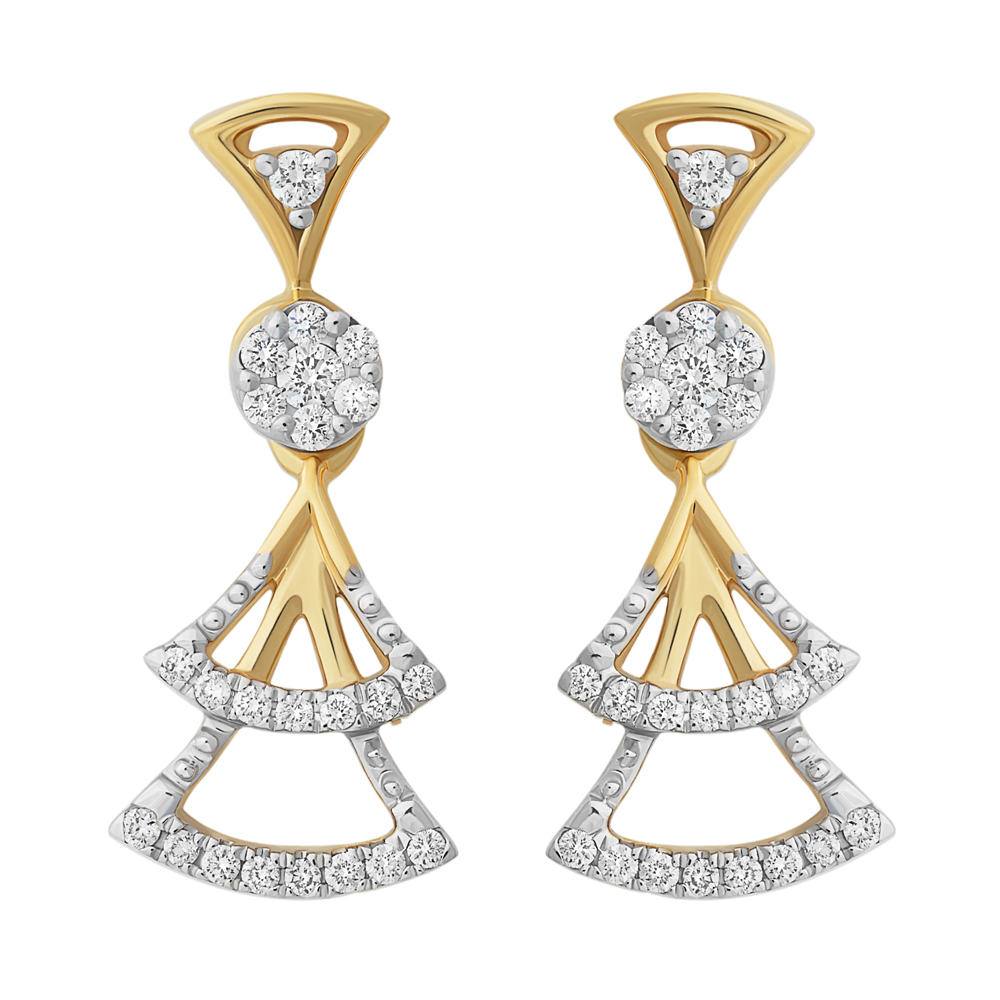 Buy Mia By Tanishq Natures Finest Garden Glimmer Onyx Earrings Online At  Best Price  Tata CLiQ