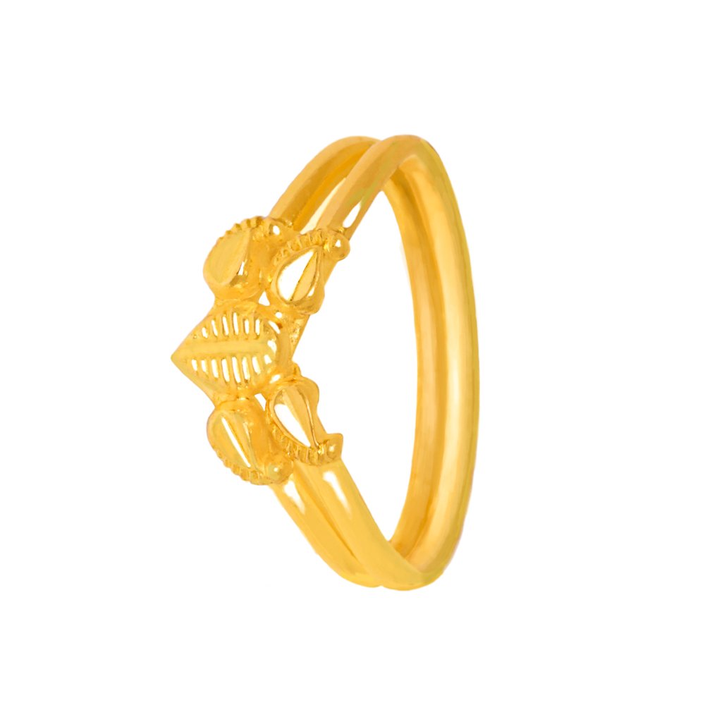 Virgin Gold Wave Ring - Belperron