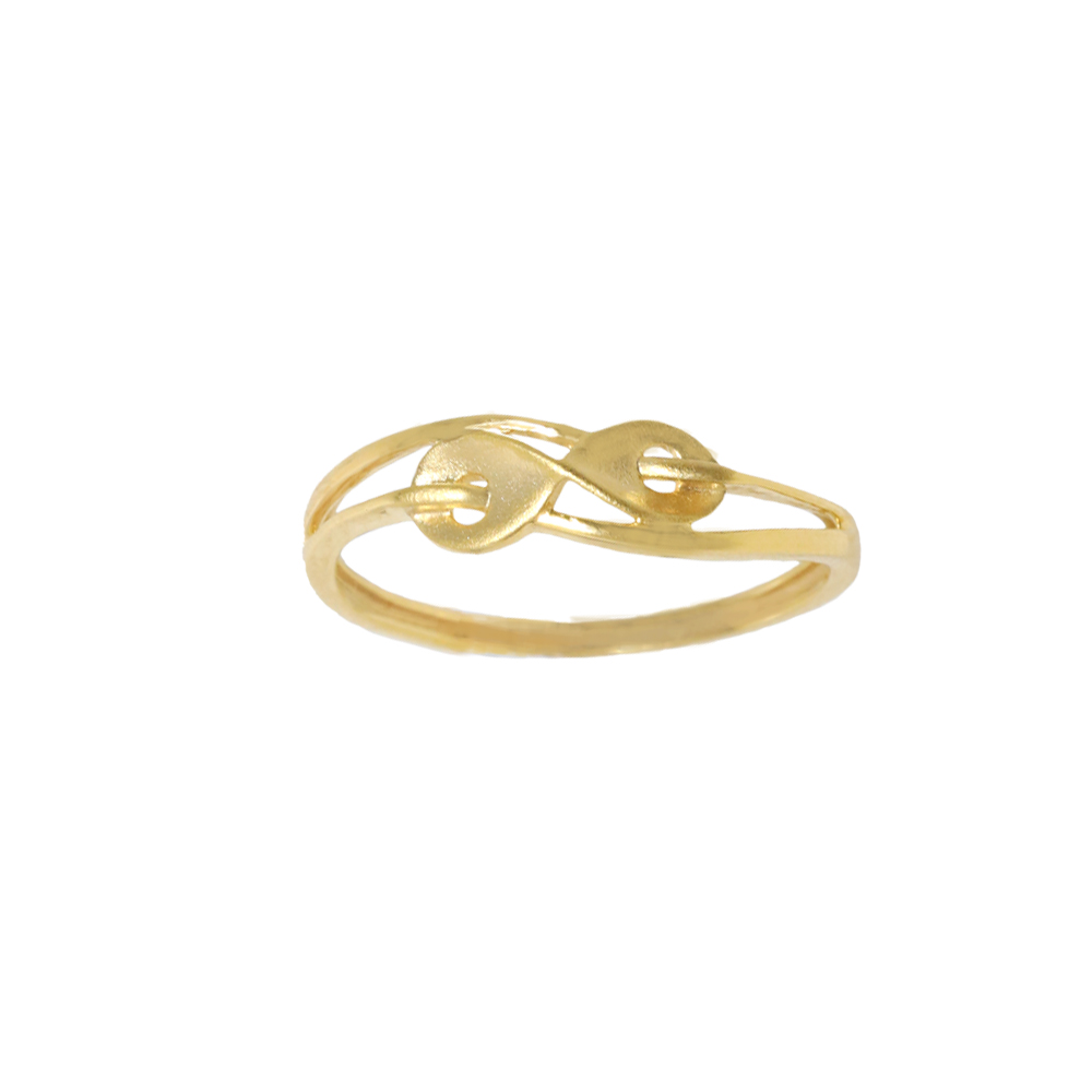Engraved Design 22KT Gold Ring for Men