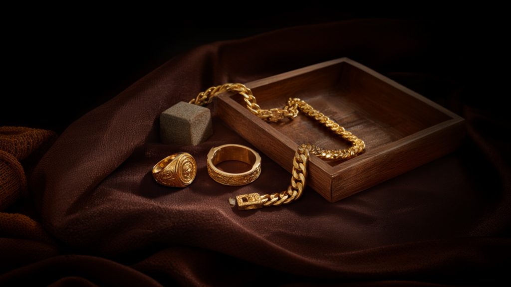 Men’s Gold Jewellery: Subtle Luxury, Bold Statements